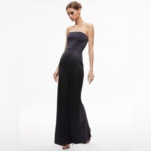 Alice + Olivia Doreen Strapless Maxi Dress